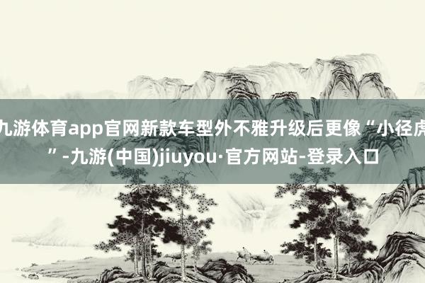 九游体育app官网新款车型外不雅升级后更像“小径虎”-九游(中国)jiuyou·官方网站-登录入口